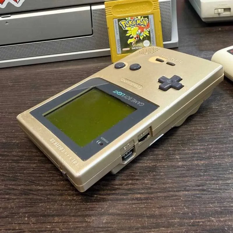 Консоль Nintendo Game Boy Light MGB-101 Gold Б/У портативка нінтендо Геймбой Лайт асортимент консоль гейм бой нінтендо — фото 4