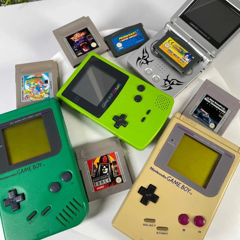 Консоль Nintendo Game Boy Light MGB-101 Gold Б/У портативка нінтендо Геймбой Лайт асортимент консоль гейм бой нінтендо — фото 6