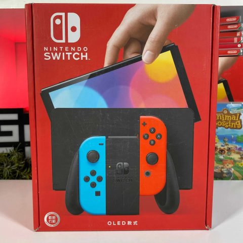 Консоль Nintendo Switch OLED 64GB Blue Red Свіч Новий Запакований ОЛЕД