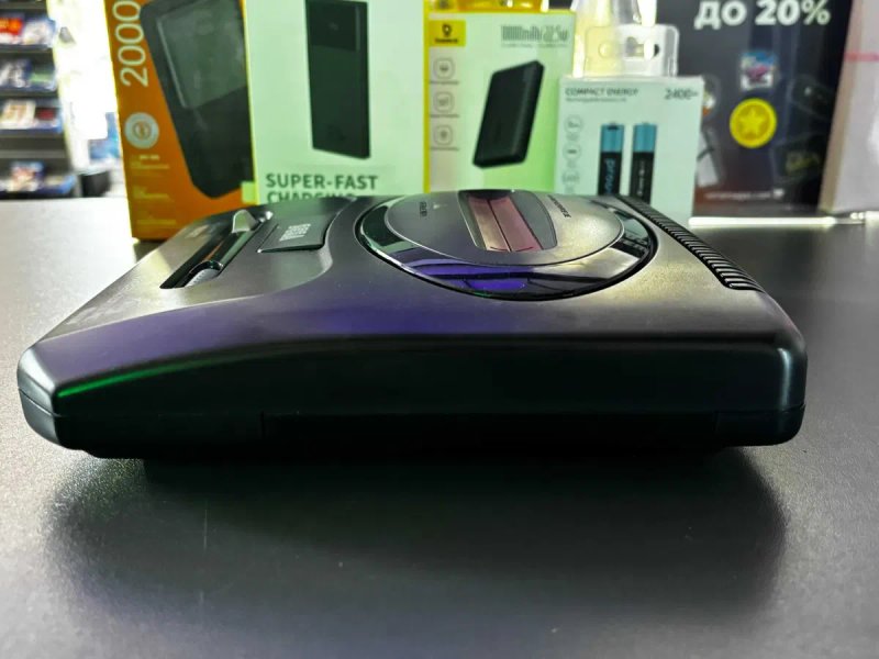 Консоль Sega Mega Drive 2 HAA-2502 Japan Asia Black Б/У Оригінальна ретро приставка сега мега драйв 2 асортимент ретро товарів — фото 2