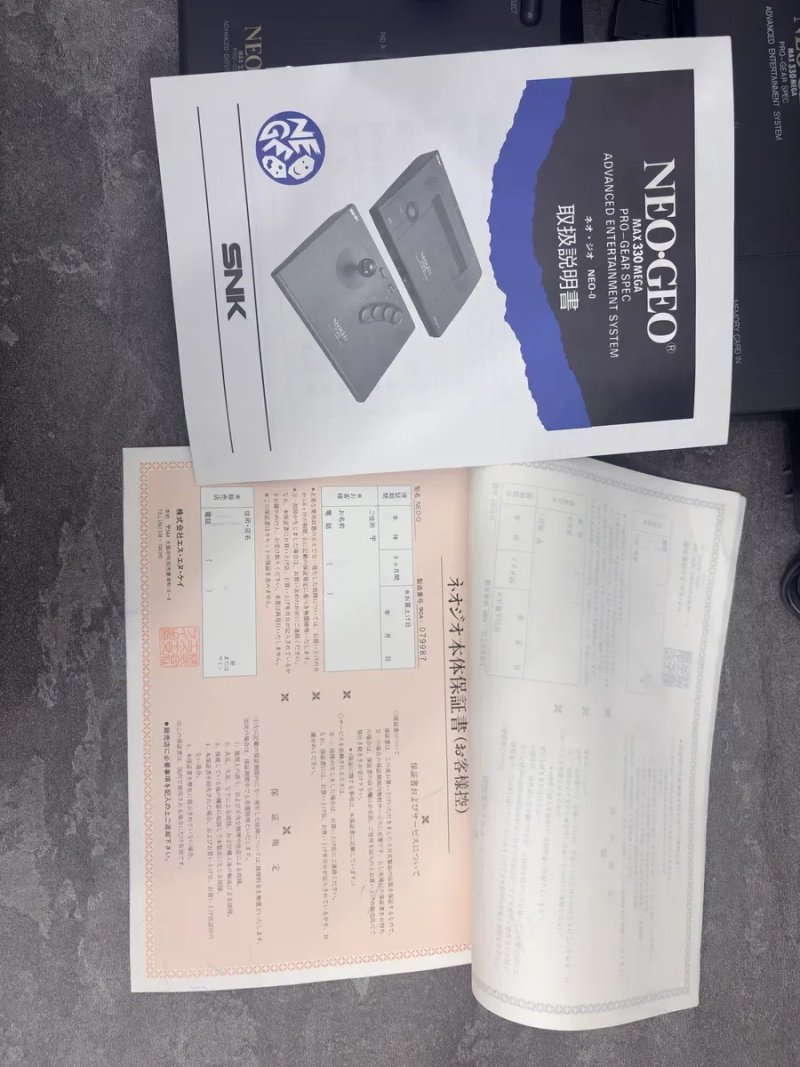Консоль SNK NEO GEO AES max-330 mega — фото 5