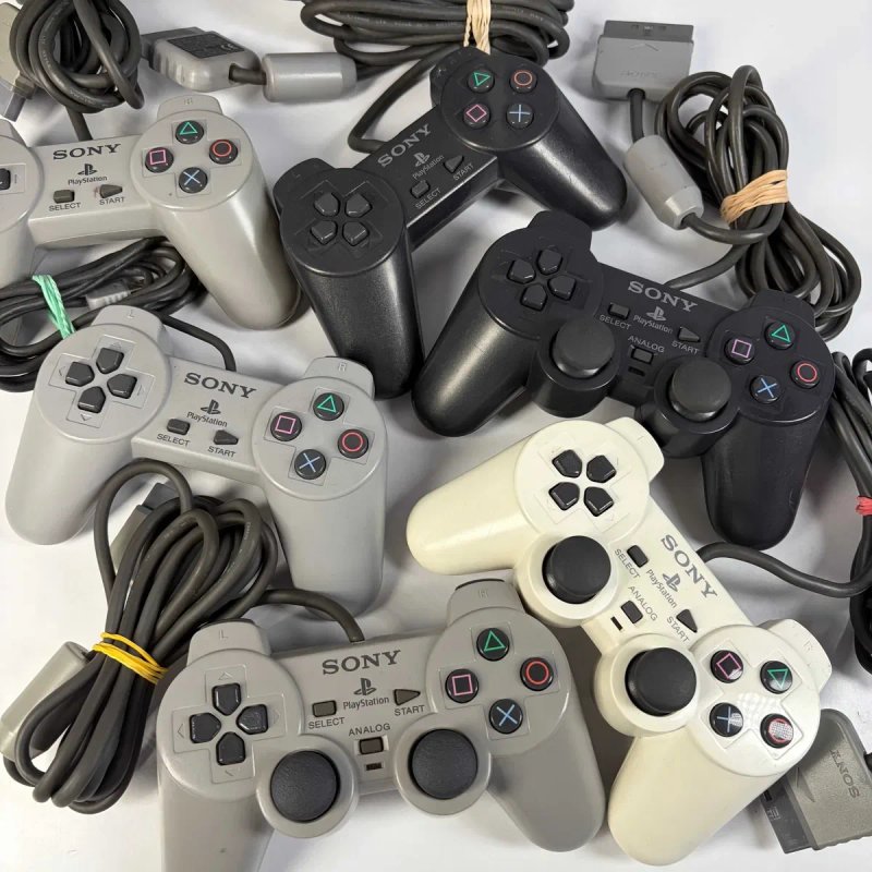Консоль Sony PlayStation 1 Slim Б/У приставка Соні Плейстейшен Слім Асортимент консолей PS — фото 6