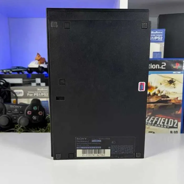 Консоль Sony PlayStation 2 Slim SCPH-7xxx Free MC Boot 16GB Б/У Приставка Плейстейшен 2 Слім Фрі МС Бут асортимент консолей — фото 4