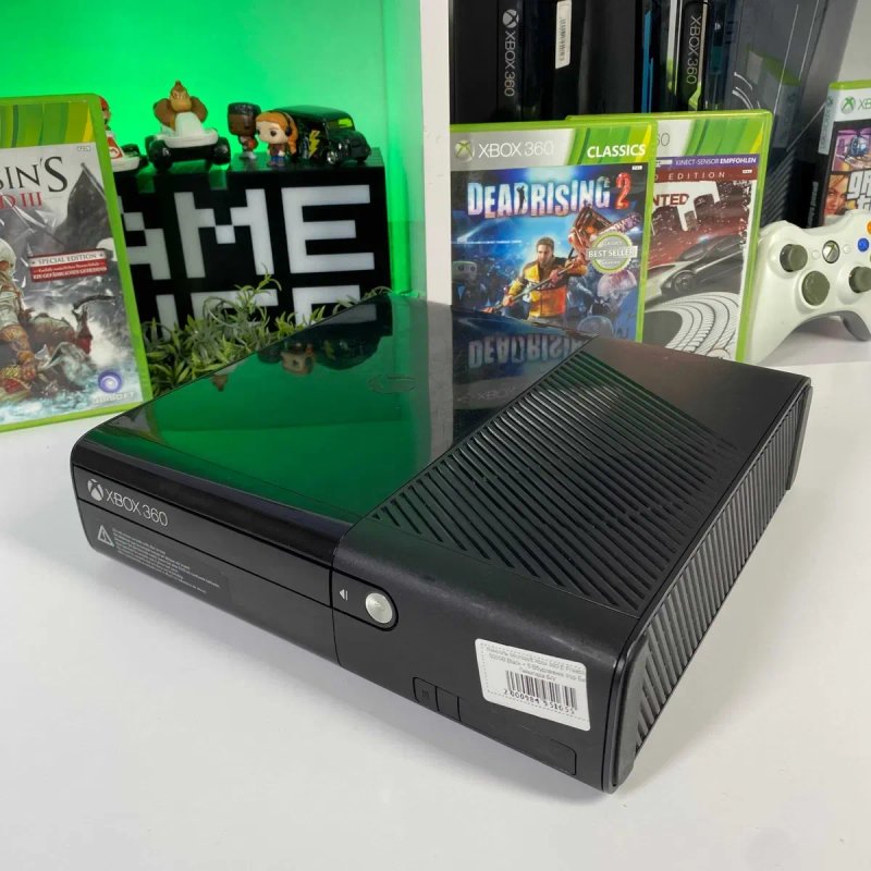 Консоль Xbox 360 E 500GB Freeboot приставка Іксбокс Б/У + 5 встановлених ігор Гарантія — фото 3