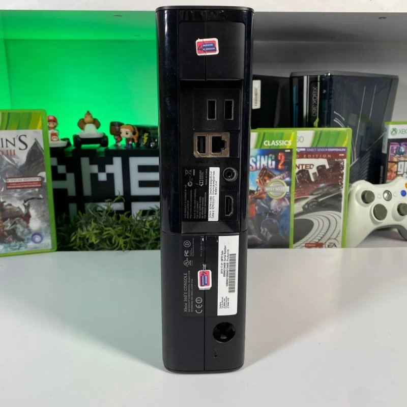 Консоль Xbox 360 E 500GB Freeboot приставка Іксбокс Б/У + 5 встановлених ігор Гарантія — фото 4