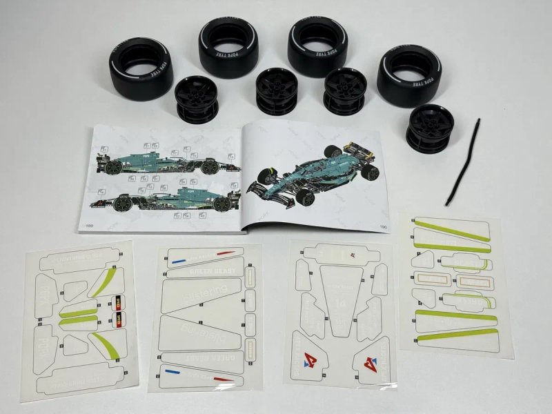 Конструктор Aston Martin AMR25 / Technic F1 Астон Мартін — фото 4