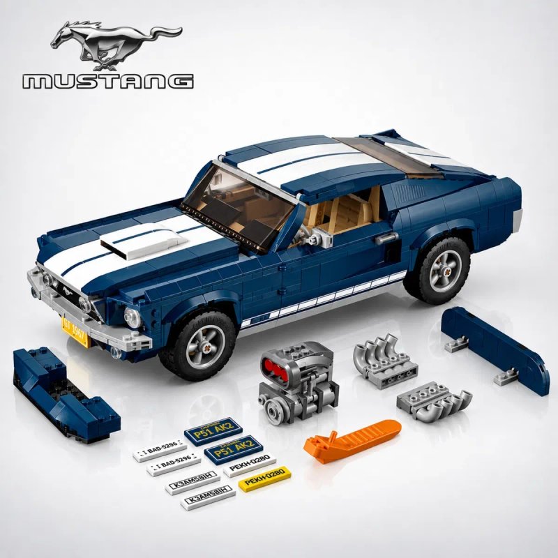 Конструктор Creator Expert – Ford Mustang (10265) | 1471 деталь | сумісний з LEGO — фото 2