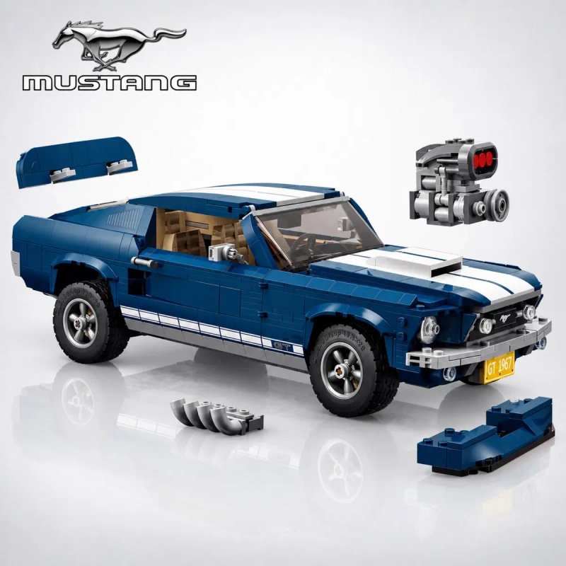 Конструктор Creator Expert – Ford Mustang (10265) | 1471 деталь | сумісний з LEGO — фото 4