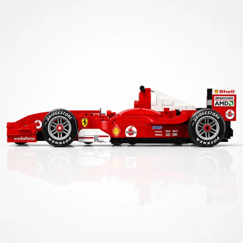 Конструктор Icons – Ferrari F2004 & Michael Schumacher (11375) | 735 деталей | сумісний з LEGO — фото 3