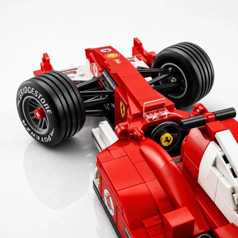 Конструктор Icons – Ferrari F2004 & Michael Schumacher (11375) | 735 деталей | сумісний з LEGO — фото 4