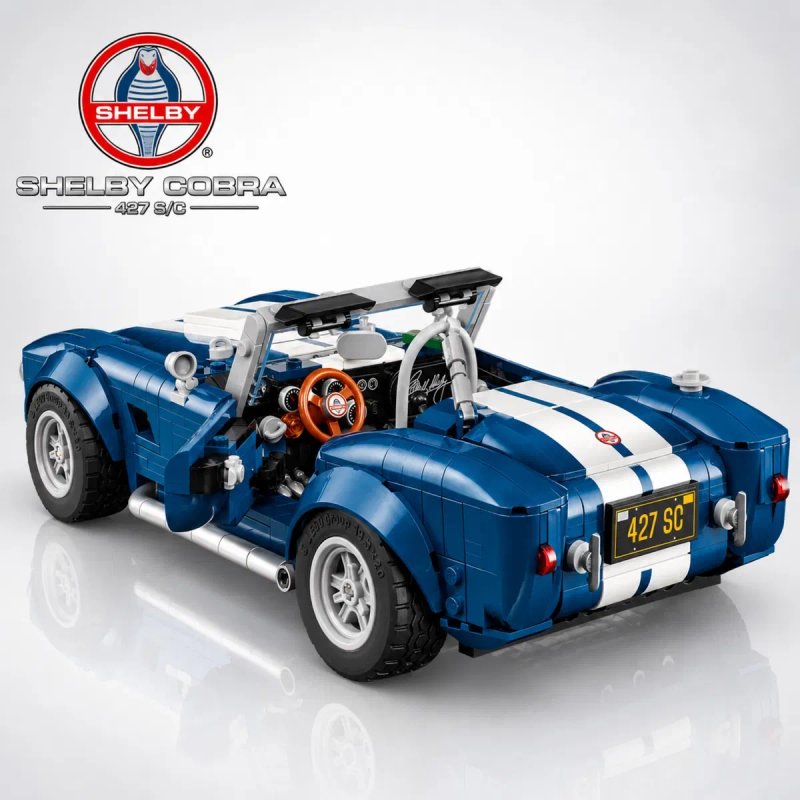 Конструктор Icons – Shelby Cobra 427 S/C (10357) | 1241 деталь | сумісний з LEGO — фото 2