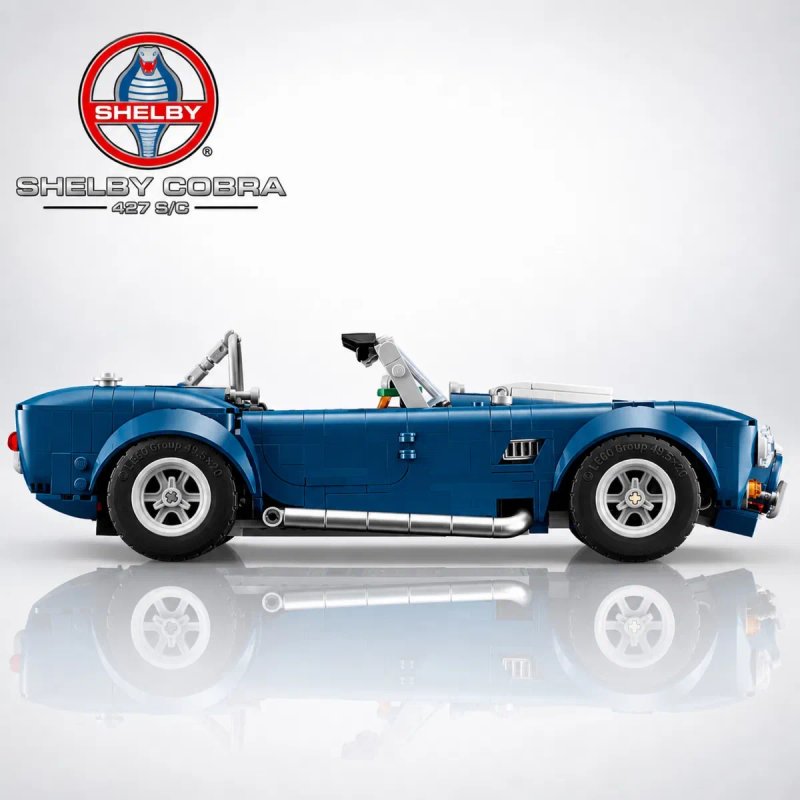 Конструктор Icons – Shelby Cobra 427 S/C (10357) | 1241 деталь | сумісний з LEGO — фото 4