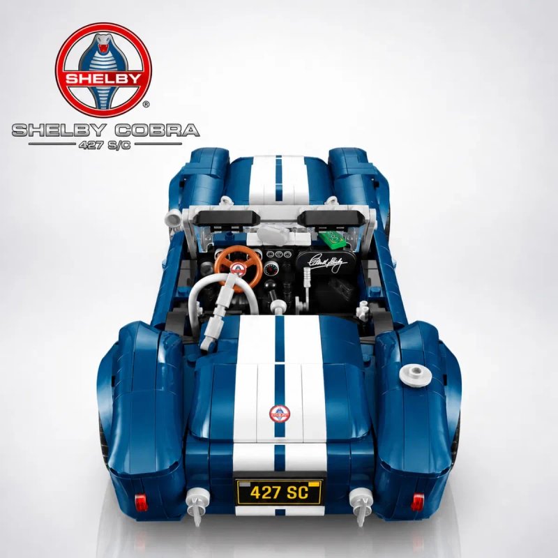 Конструктор Icons – Shelby Cobra 427 S/C (10357) | 1241 деталь | сумісний з LEGO — фото 5
