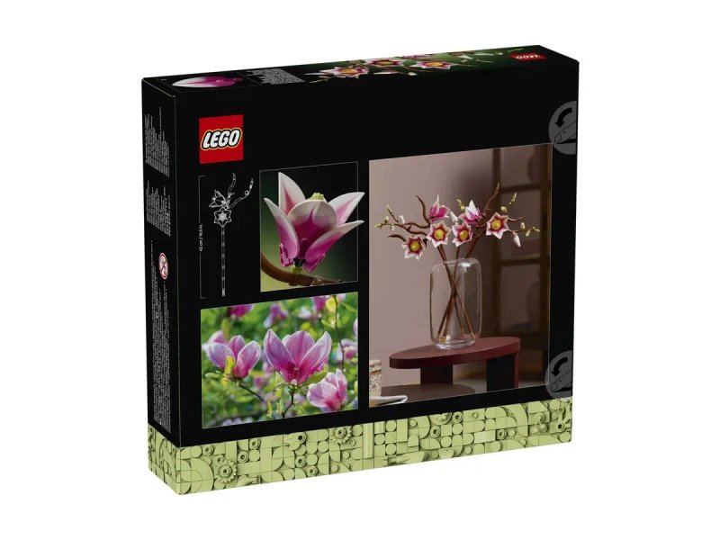 Конструктор квіти LEGO 11510 Гілки магнолії Ботанікалс Botanicals — фото 3