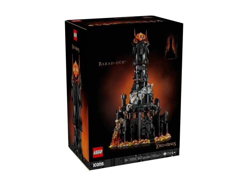 конструктор лего LEGO 10333 Icons Володар Перснів: Барад-дур — фото 4