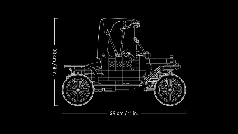 Конструктор лего LEGO 11376 Icons Ford Model T Форд Модель T — фото 3