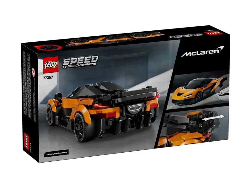 Конструктор лего LEGO 77257 Speed Champions McLaren W1 — фото 3