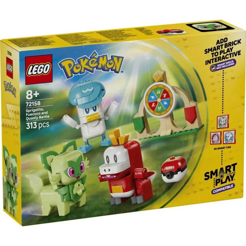 Конструктор LEGO Pokemon Smart Play 72155/72156/72157/72158 — фото 7