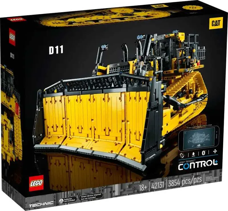 Конструктор LEGO Technic 42131 Бульдозер Cat D11 з пультом управління — фото 2