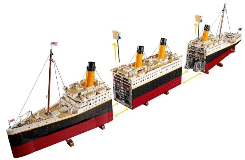 конструктор LEGO Титанік 10294, LEGO Icons Titanic 10294 НОВИЙ ЗАПАКОВАНИЙ — фото 4