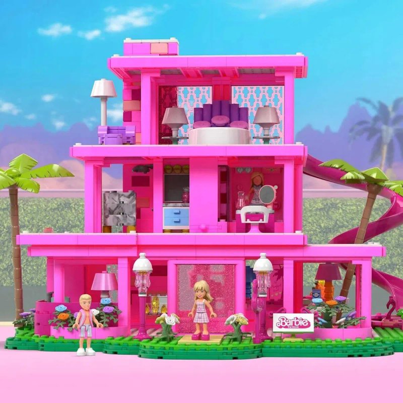 Конструктор Mega Bloks Barbie The Movie Dreamhouse HPH26 1795 деталей — фото 2