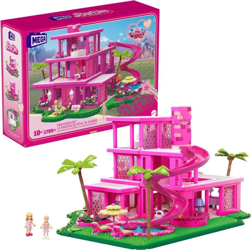 Конструктор Mega Bloks Barbie The Movie Dreamhouse HPH26 1795 деталей — фото 7