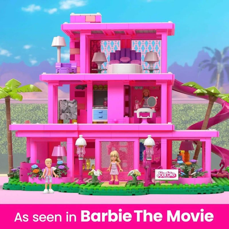 Конструктор Mega Bloks Barbie The Movie Dreamhouse HPH26 1795 деталей — фото 8