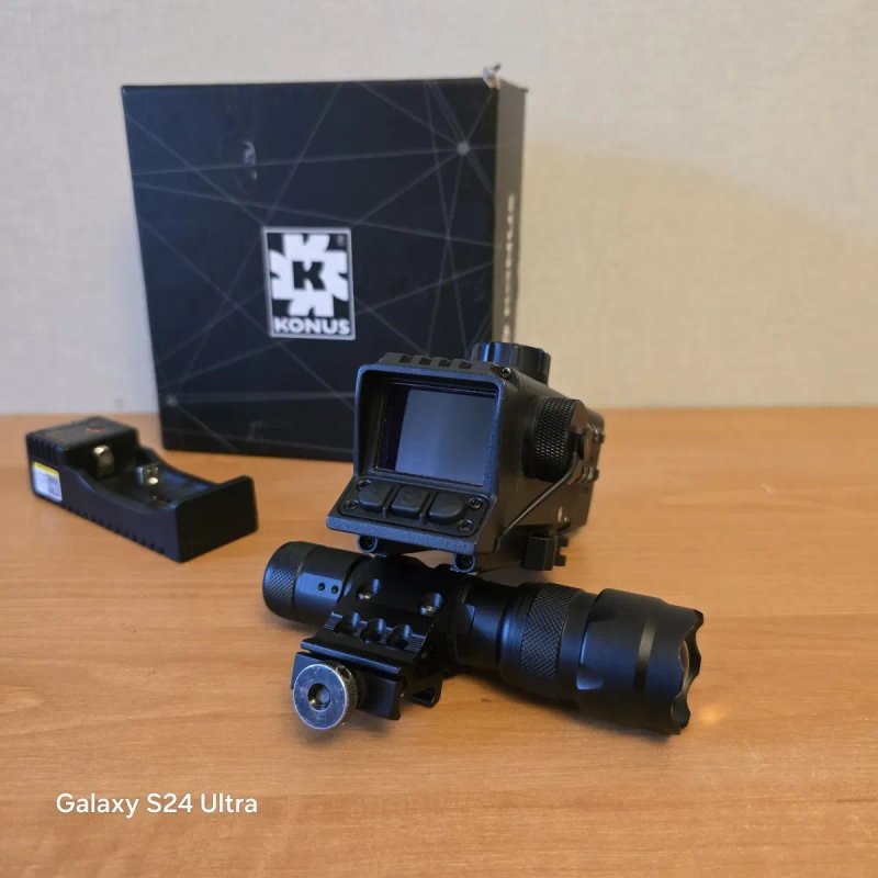 Konus NV-3 3-9x32 День/Ніч коліматорний приціл — фото 4