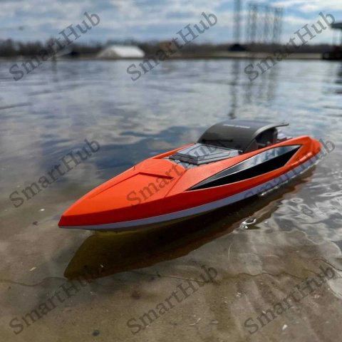 Корабель на радіокеруванні Sea Phantom Оранж 28 км/год Човен на пульті