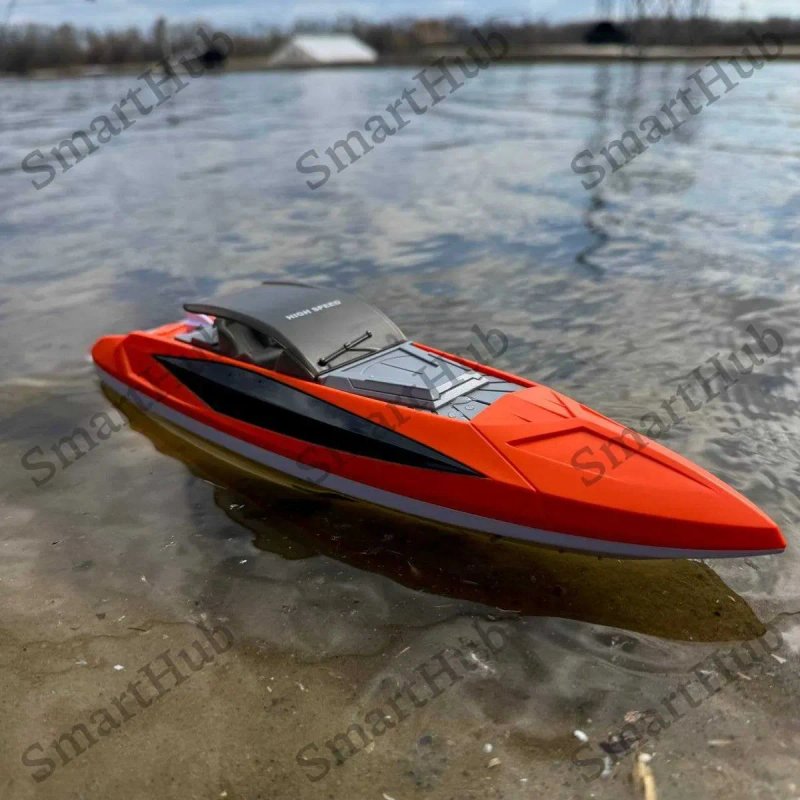 Корабель на радіокеруванні Sea Phantom Оранж 28 км/год Човен на пульті — фото 4
