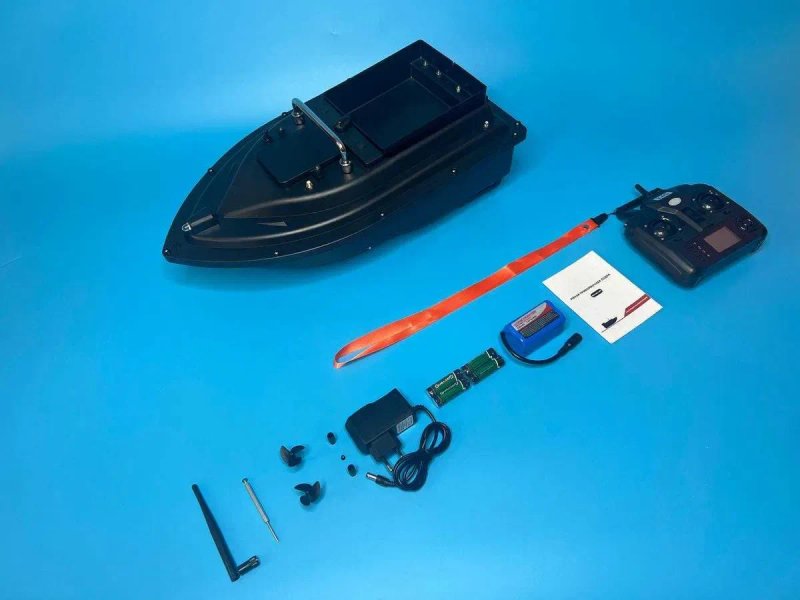 Кораблик для рыбалки GPS 12000 mAh D16 16 точек Карповый  для Рыбалки Кароповий риболовлі Прикормочный  Рибацький Прикормки для карпа кораблик 500 м — фото 3