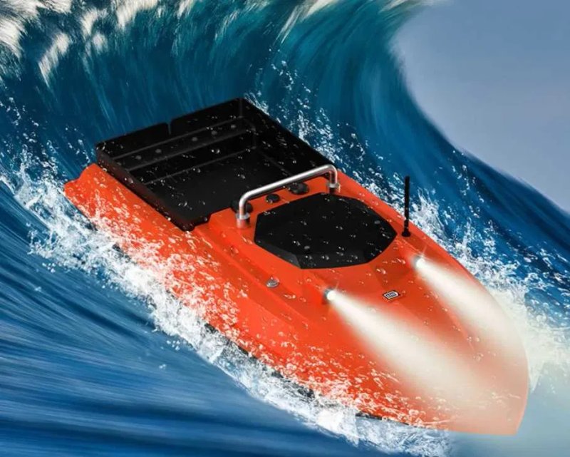 Кораблик для рыбалки карповый D80B GPS 100 точек 46800 mAh Рибацький Прикормочный Короповий — фото 5