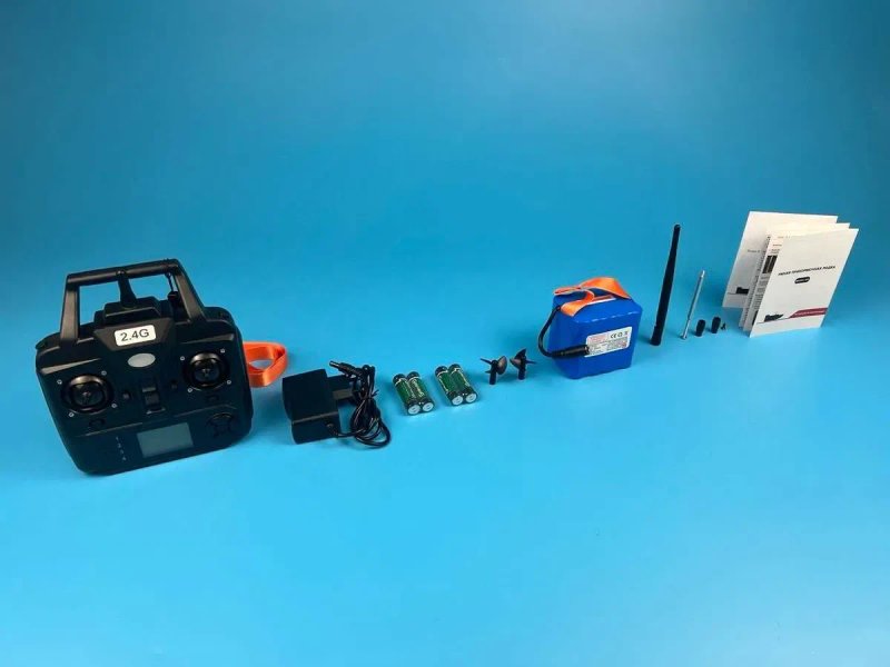 Кораблик для рыбалки прикормочный Карповый D16 GPS 24000mAh 16 точек Короповий Рибацький для риболовлі Рыболовный — фото 7