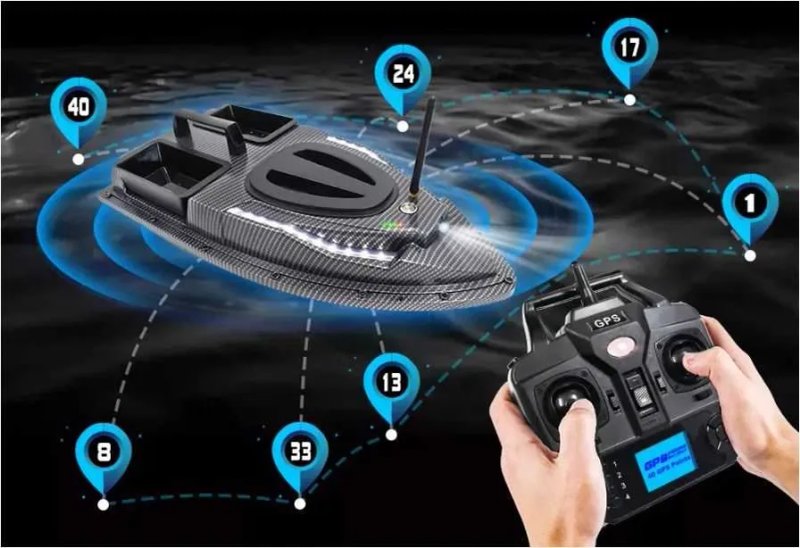 Кораблик карповый + GPS +эхолот +модернизация +автопилот +скорость — фото 2