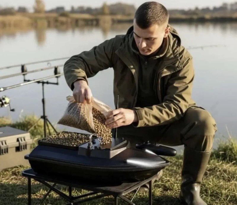 Кораблик короповий для риболовлі кораблик для прикормки довжиною 49 см кораблик карповый для прикормки кораблик для рыбалки — фото 2