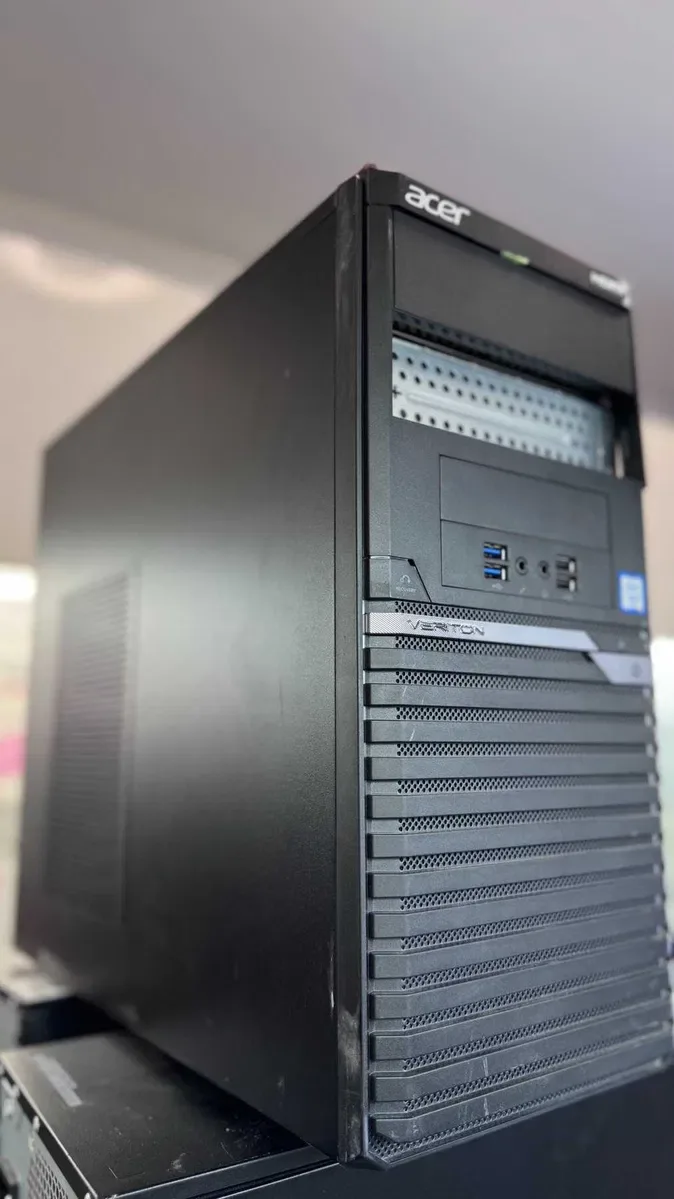 Корпус Acer Veriton оригінальний брендовий Micro ATX USB 3.0 чорний — фото 2
