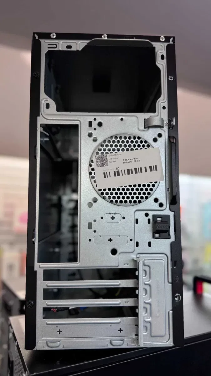 Корпус Acer Veriton оригінальний брендовий Micro ATX USB 3.0 чорний — фото 4