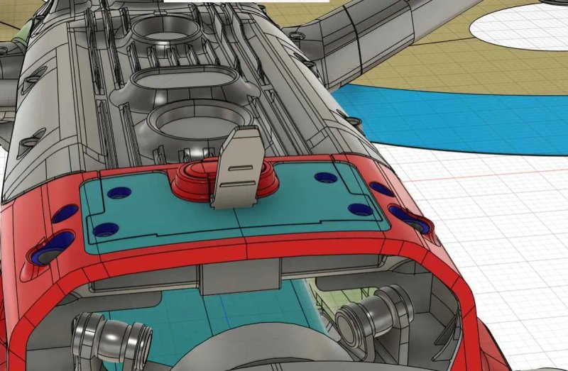 Корпус дрона Matrice 4T (повна збірка) — 3D-модель у форматі STP — фото 4
