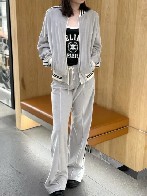 Костюм бомбер штаны celine chanel