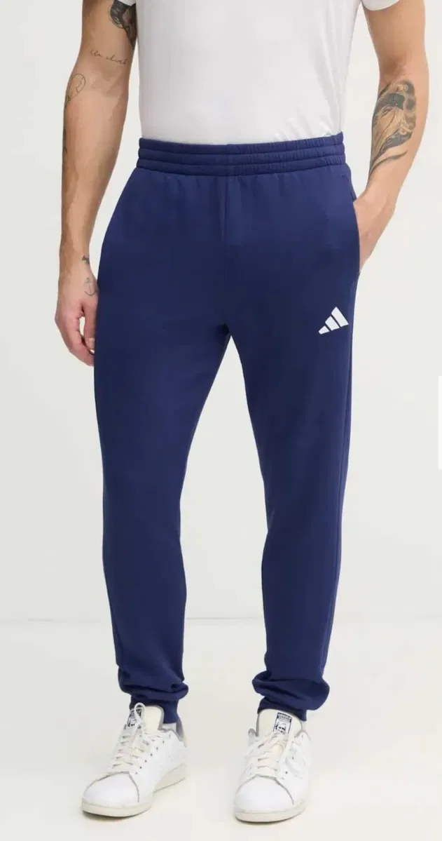 Костюм чоловічий спортивний Adidas Basic 3-Stripes JI8882 (ОРИГІНАЛ). — фото 5