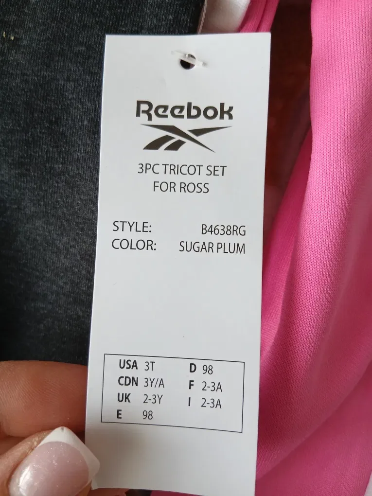 Костюм Reebok  трійка оригінал 2-3р. — фото 5