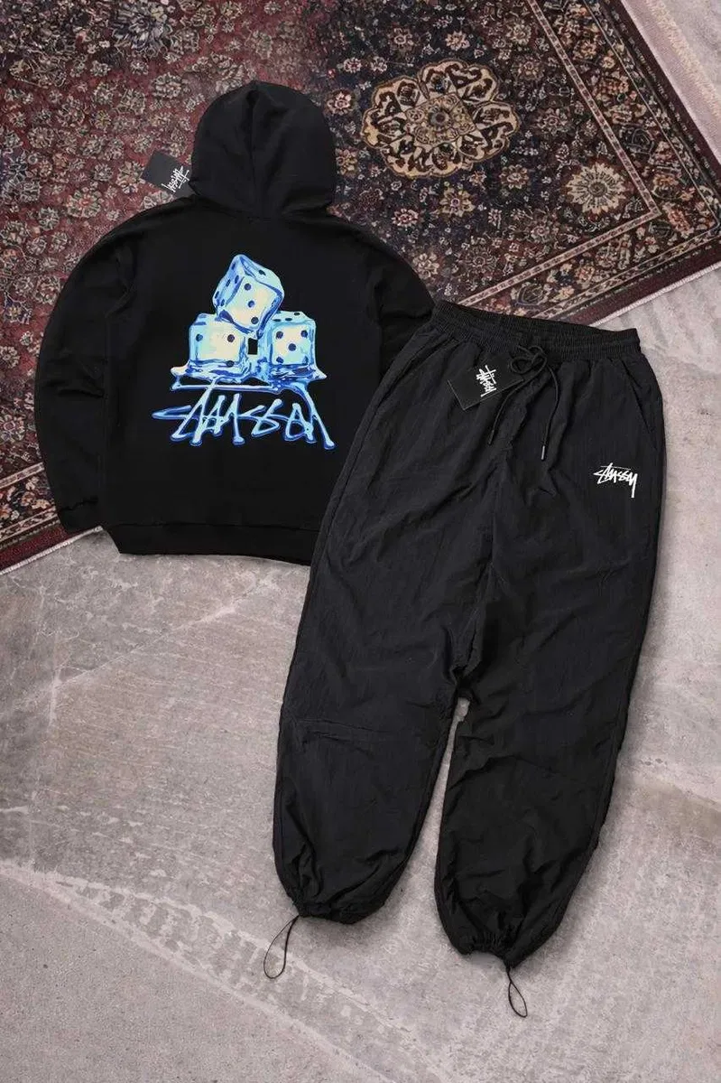 Костюм Stussy, стуссі худі + штани — фото 4