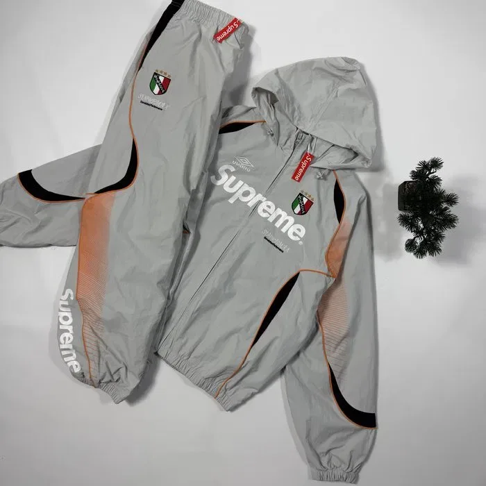 Костюм Supreme x Umbro S-XL штани та вітровка супрім умбро на весну нейлоновий суприм с умбро — фото 2