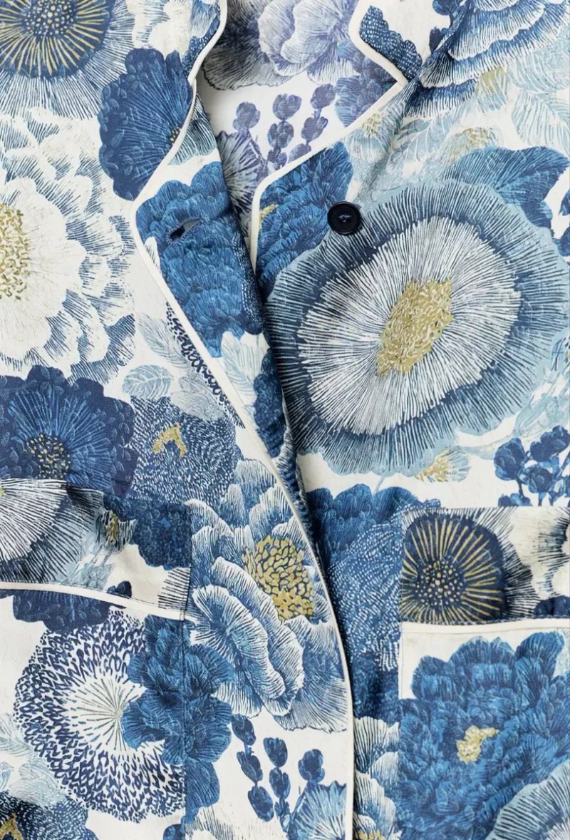 Костюм zara у піжамному стилі новий розмір М-Л квітковий — фото 5