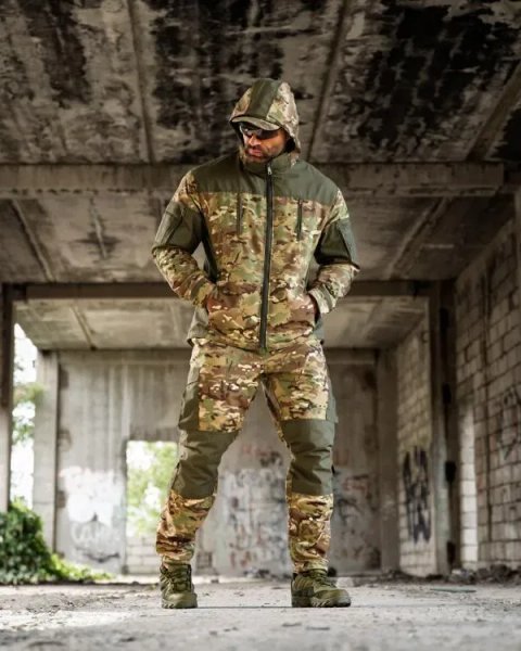 Костюм ЗИМОВИЙ Тактичний ГОРКА Мультикам на ФЛІСІ! Костюм Зимний Тактический на Флисе ГОРКА Мультикам! Костюм ГОРКА Зимний на Флисе! Размеры S-3XL!
