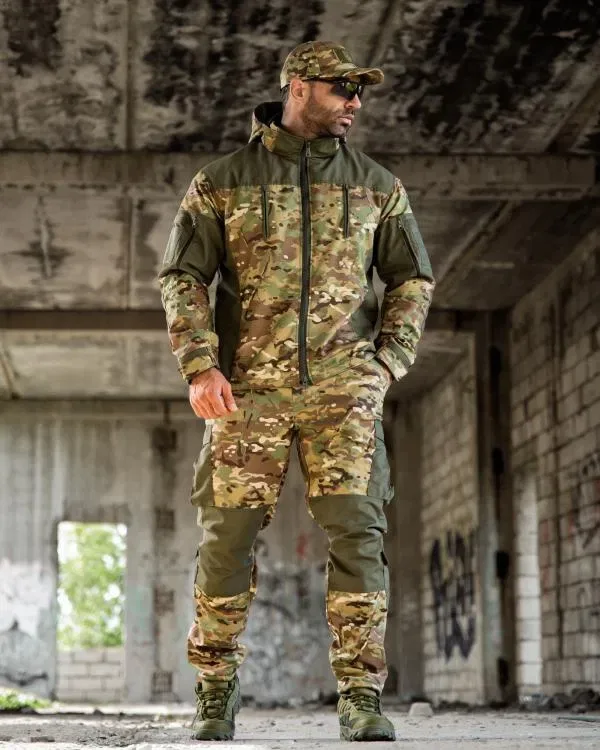Костюм ЗИМОВИЙ Тактичний ГОРКА Мультикам на ФЛІСІ! Костюм Зимний Тактический на Флисе ГОРКА Мультикам! Костюм ГОРКА Зимний на Флисе! Размеры S-3XL! — фото 2
