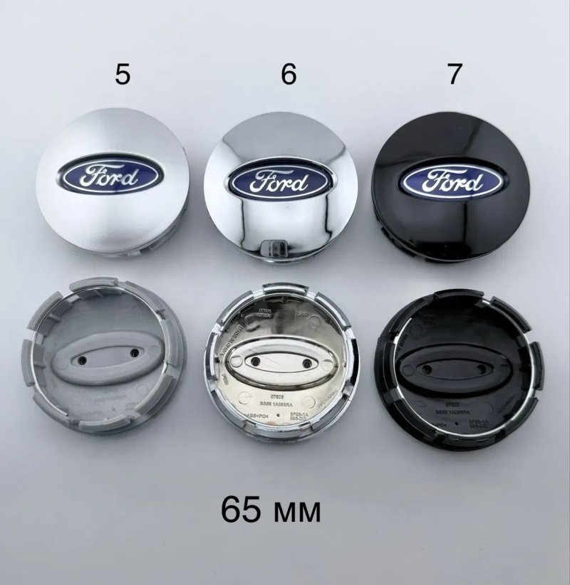 Ковпачки для дисків Ford. Колпачки дисков Форд емблема
Зовнішній діаме — фото 2