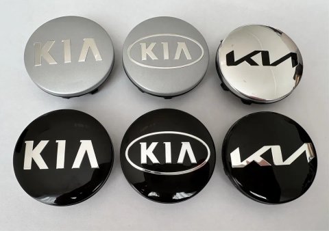 Ковпачки для дисків КІА колпачки дисков KIA заглушки в диски значки