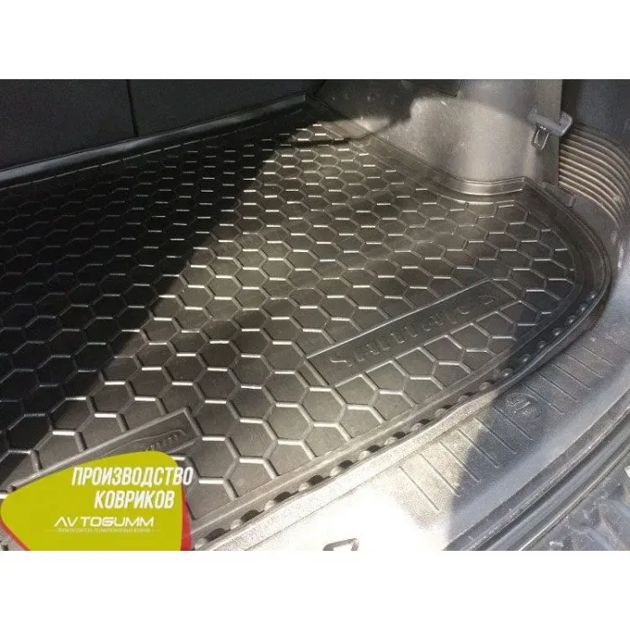 Коврик в Багажник =Hyundai= Santa-Fe 2006-2012 5 - 7 Мест резиновые / автоковрики в багажник резиновые / коврики для багажника санта фе / — фото 6