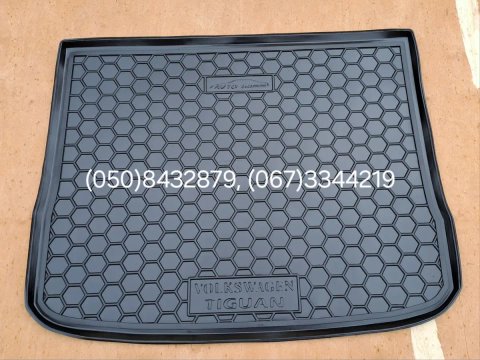 Коврик в багажник Volkswagen Tiguan 1, 2, Фольксваген Тігуан, Тигуан. Новий.